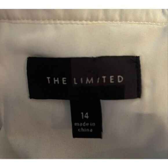 The Limited Nautical Style Cruise Dress  Blue White Stripe Dress Size 14 - Picture 5 of 6